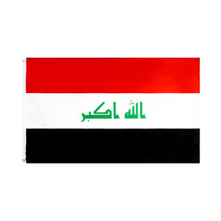 Flaglink 3X5Fts 90X150cm  Iraq Country Flag Irak IQ National Banner