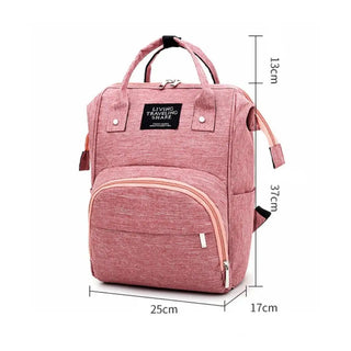 Fashion Travel Mummy Maternity Nappy Bag Large Capacity Nappy Bag Travel Backpack Nursing Bag for Baby Care Women's Fashion Bag