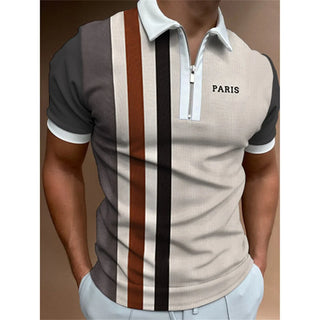 Men's Striped Polo Shirt Summer Collection - Look Stylish This Summer.