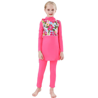 Girls Muslim Swimwear Set