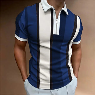 Men's Striped Polo Shirt Summer Collection - Look Stylish This Summer.