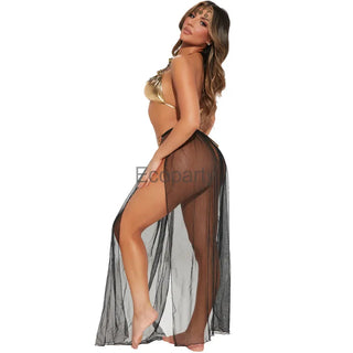 Halloween Party Women Ancient Egyptian Queen Pharaoh Cleopatra Cosplay Costume Sexy Exotic Lingerie Arab Belly Dance Fancy Dress