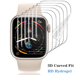 Screen Protector Film For Apple Watch 9 8 7 6 SE5 3 Ultra Soft Hydrogel Film for iWatch Serie 45MM 41MM 40MM 38MM 42MM 44MM 49MM