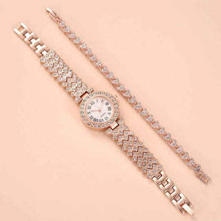 Watch For Women Watches 2023 Best Selling Products Luxury Watch Luxury Brand Reloj Mujer Watch Bracelet Set Diamond Steel Band