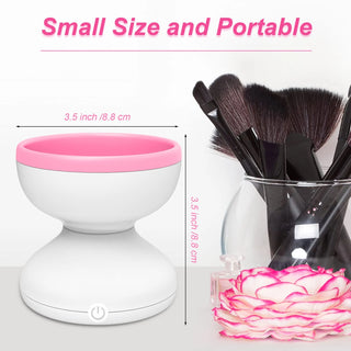 Electric Makeup Brush Cleaner Machine, Silicone Brush Cleaner Machine Beauty Blender Cleanser For Beauty Makeup Brushes