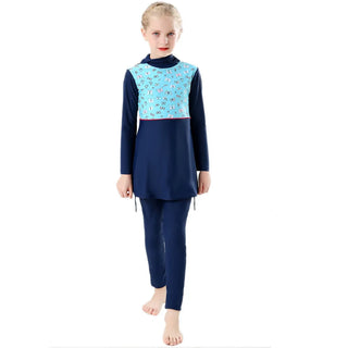 Girls Muslim Swimwear Set