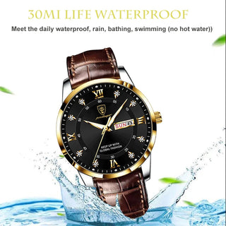 2024 Men/Women's Watches Waterproof Luminous Top Brand Luxury Leather Casual Sports Quartz Wristwatch Military Man Watch For Men relogio