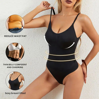 Tummy Control Shapewear Bodysuit - Sculpt Your Silhouette and Look Gorgeous.