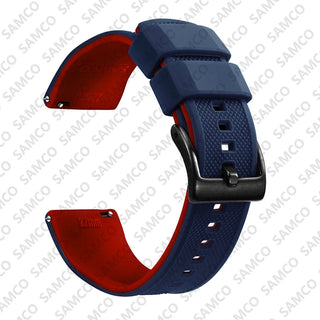 Premium Silicone Watch Band Quick Release Rubber Watch Strap 18mm 20mm 22mm Watch Strap Watch Replacement Watchband