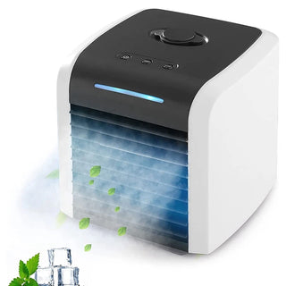 Portable Air Conditioner,Mini Personal Evaporative Air Cooler Desk Fan