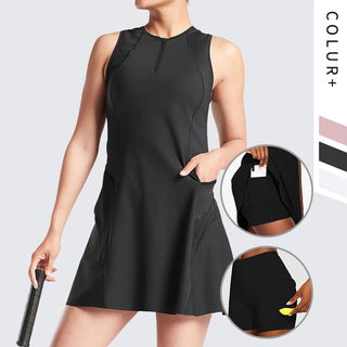 Sean Tsing Woman Tennis Dress Set - Look Professional Playing.