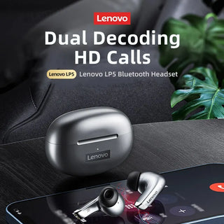 Lenovo LP5 Wireless Bluetooth Earbuds - For HiFi Sound Quality