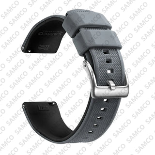 Premium Silicone Watch Band Quick Release Rubber Watch Strap 18mm 20mm 22mm Watch Strap Watch Replacement Watchband