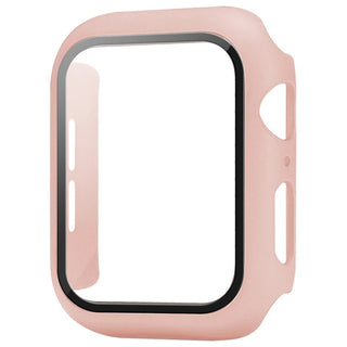 Glass+Cover For Apple Watch case 9 8 7 6 SE 5 iWatch Accessorie Screen Protector Apple watch serie 44mm 40mm 41mm 45mm 42mm 38mm