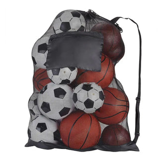 Drawstring Sports Ball Bag Football Mesh Bag Basketball Backpack Football Soccer Volleyball Ball Storage Bags Swimming Gear Bag