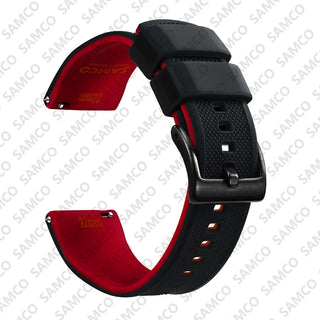 Premium Silicone Watch Band Quick Release Rubber Watch Strap 18mm 20mm 22mm Watch Strap Watch Replacement Watchband