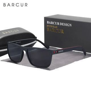 BARCUR Polarized TR90 Sports Sunglasses - Be Fashionable.