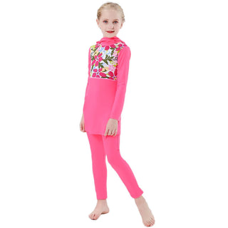 Girls Muslim Swimwear Set