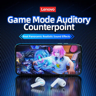 Lenovo GM2 Pro Wireless Gaming Earbuds - Gaming Earbuds.