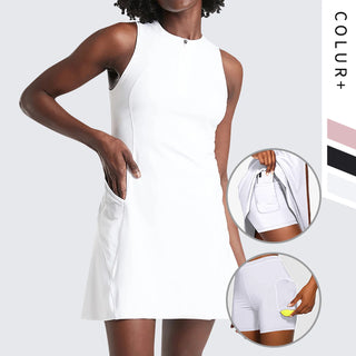 Sean Tsing Woman Tennis Dress Set - Look Professional Playing.