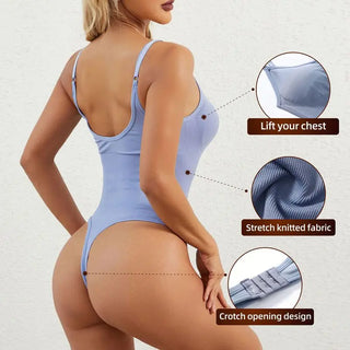 Tummy Control Shapewear Bodysuit - Sculpt Your Silhouette and Look Gorgeous.