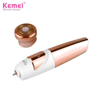 KEMEI Women's Shaving Machine KM-577 Bikini Line Portable Mini Shaving Machine Dry Battery