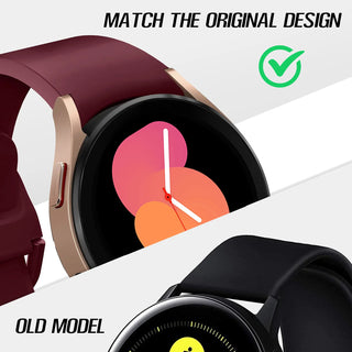 Strap For Samsung Galaxy Watch 6 5 4 44mm 40mm/5 Pro 45mm wristband 20mm Silicone Bracelet Galaxy Watch 6 classic 43mm 47mm Band