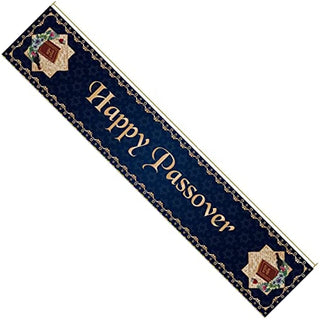 Passover Linen Table Runners Star of David Jewish Holiday Party Home Kitchen Dining Room Rectangular Table Runner